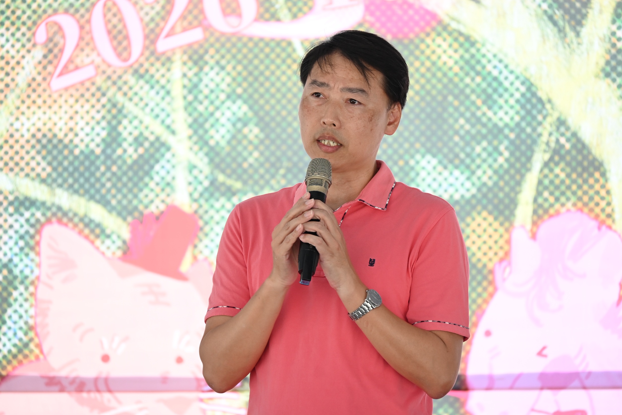 學務處呂兆祥副學務長代表校長出席，致詞時表示，學校做了很多的努力做了很多實質的改變，希望能讓更多人了解不同的文化，進而接受不同的文化與自己。