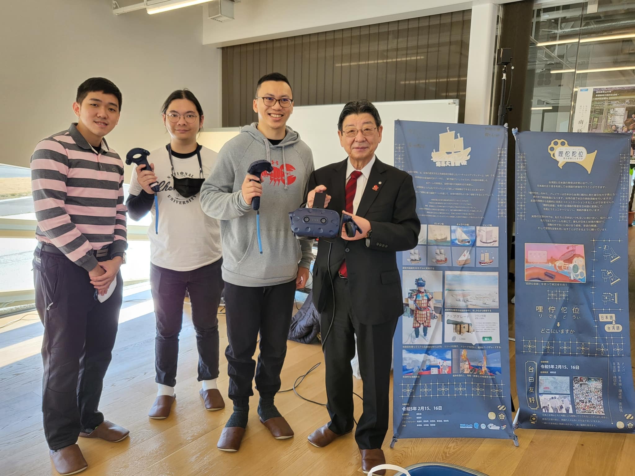 楊政達老師指出，非常開心能夠帶領學生運用所學專業，讓日本人體驗台灣文化並有不同的生命教育體驗