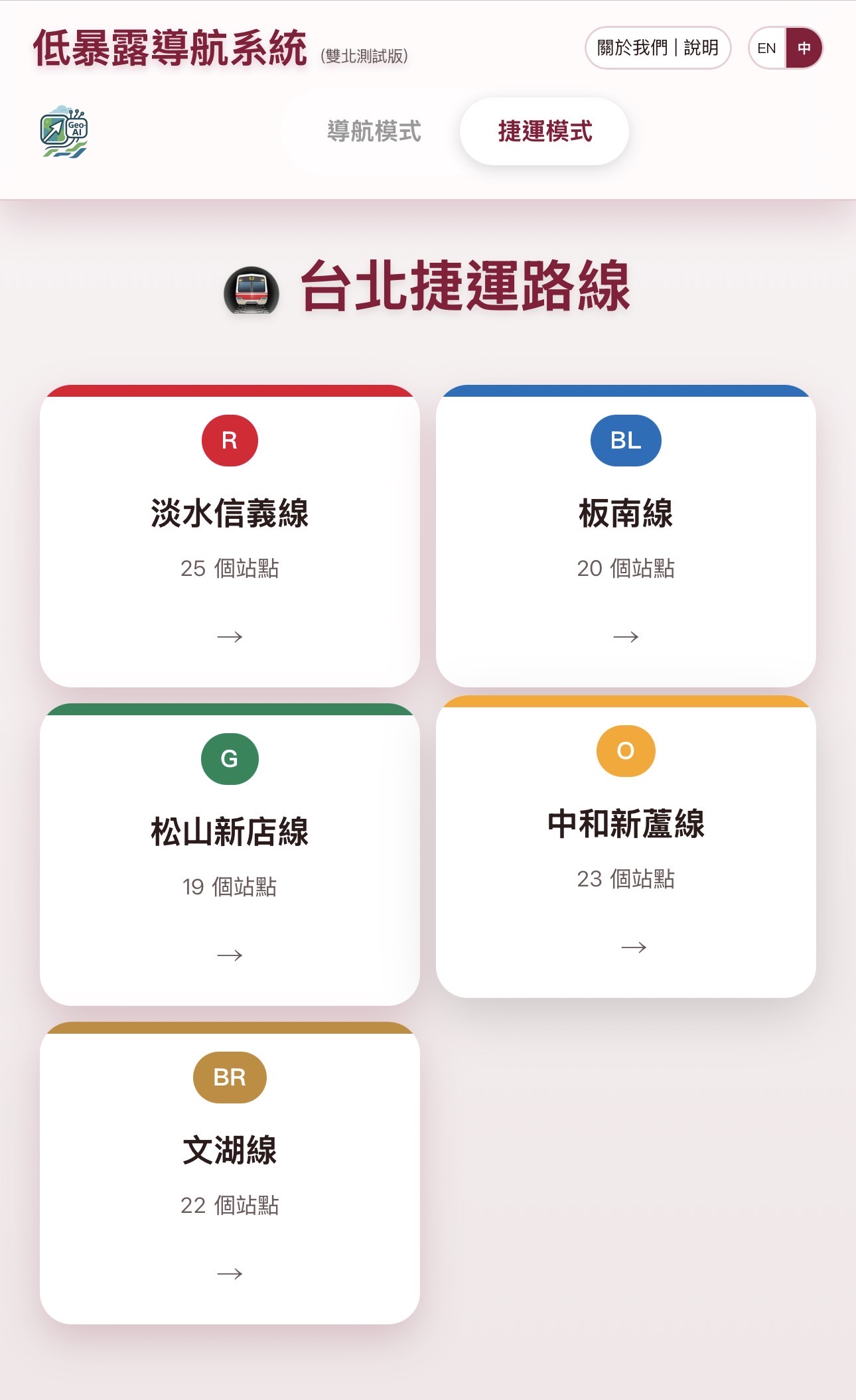 圖三:成大測量及空間資訊學系教授吳治達研究團隊與環境部大氣環境司、台北捷運合作,建構空汙導航系統。