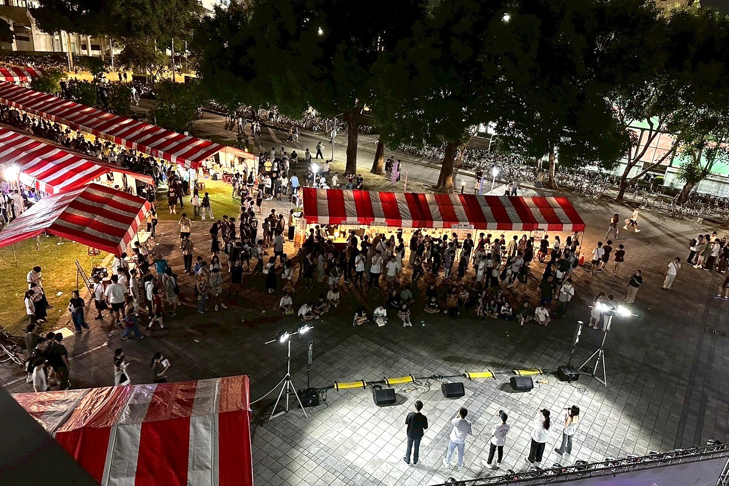 114學年度社團博覽會空拍照