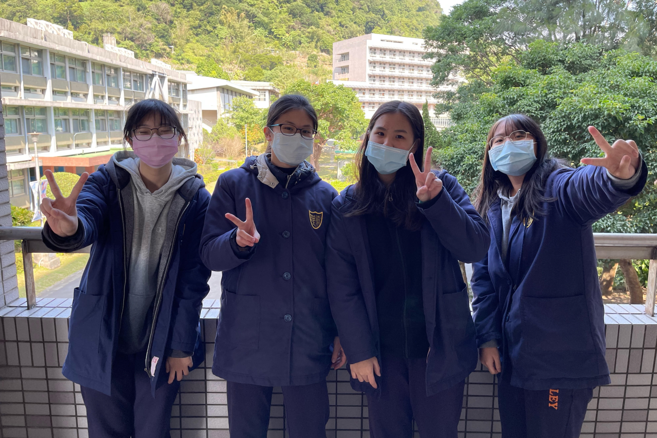 經評選獲獎的衛理女中隊伍合照2