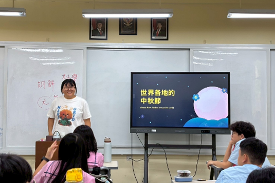 實習生入班辦理中秋文化課程