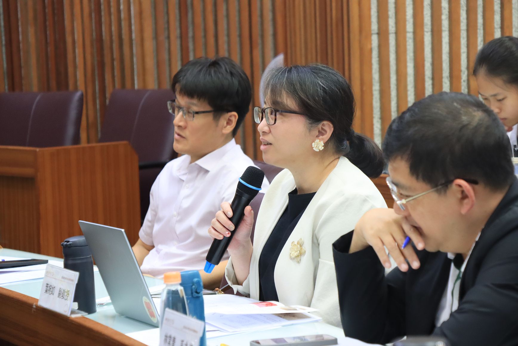 法律系葉婉如主任給予專業評論