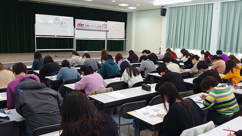 東京場次考試現場
