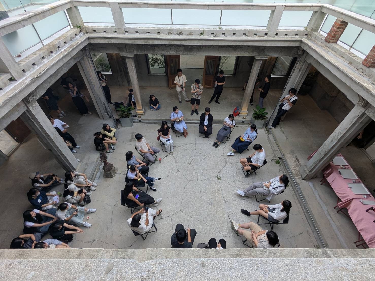 成大建築系表示，展覽有兩個初衷：第一，是分享成大建築系一年級學生的設計成果；第二，是喚起大家對我們城市文化資產的重視