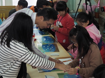 成大IMPACT團隊與台南市三股社區舉辦一日兒童寒假營