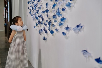 西班牙駐校藝術家 曼努埃爾．巴貝羅個展《飄洋》即日起在成大藝坊展出