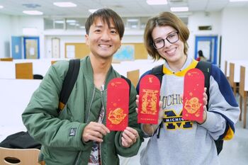 成大華語中心體驗活動　外籍生手動感受臺灣春節文化熱鬧與溫馨